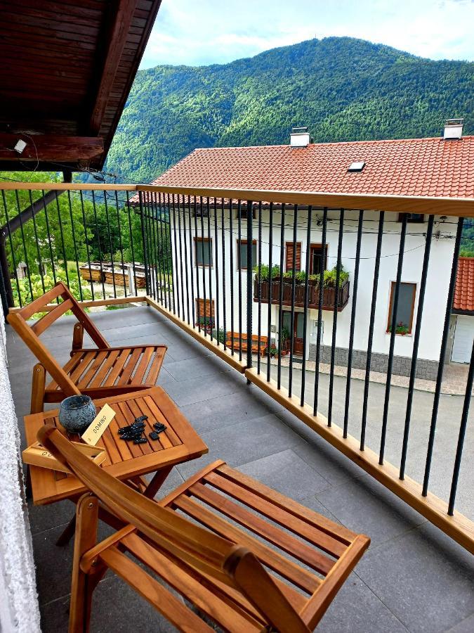 Апартаменты Hisa Lukc Кобарид Экстерьер фото